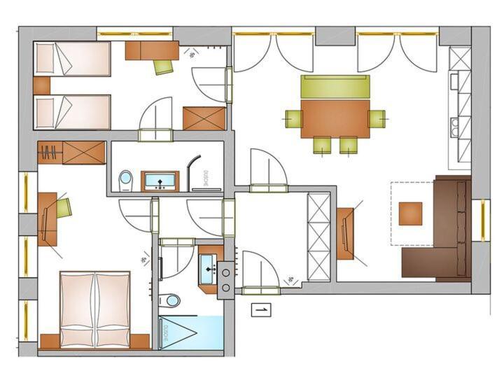 Appartement Schwab Ski In & Out Schladming Extérieur photo